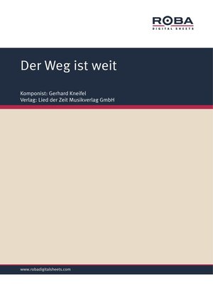 cover image of Der Weg ist weit